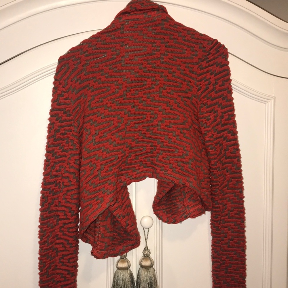 Brown & shrimp-colored jacket - Picture 3 of 3